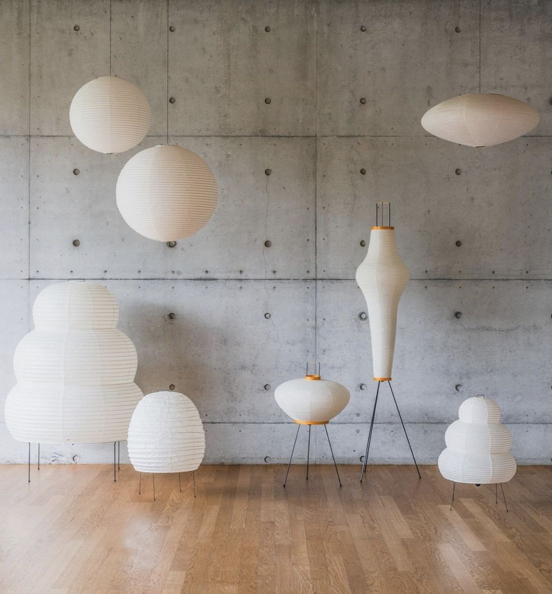 Akari de Noguchi : ce qui sépare la lanterne des lampes en papier