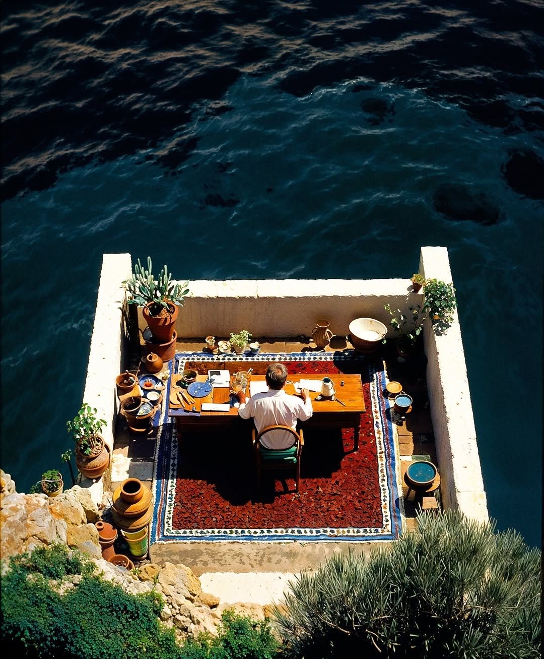 Le bureau comme monde, chez un illustrateur du onzième — illustration 3