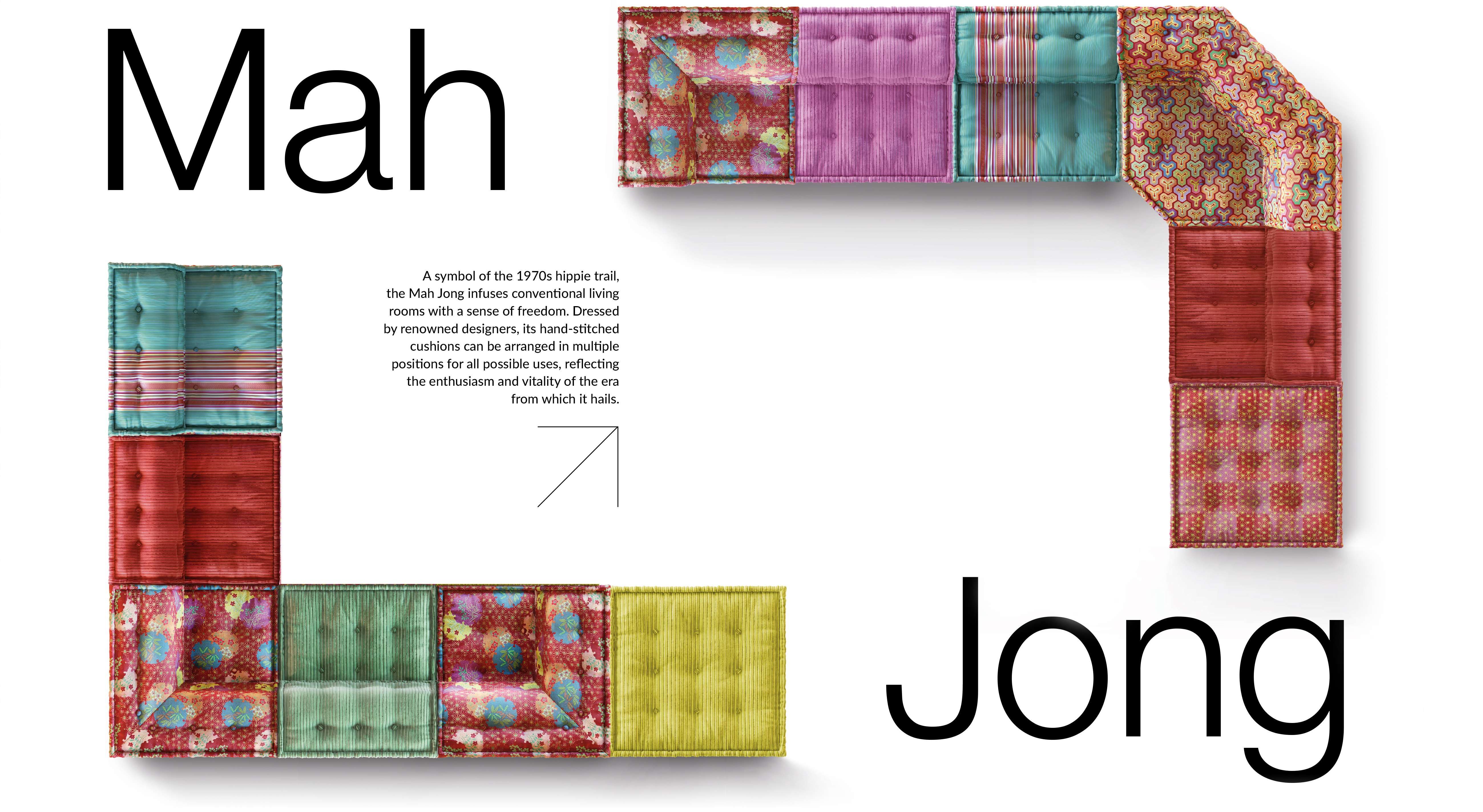 Mah Jong — Hans Hopfer per Roche Bobois, 1971