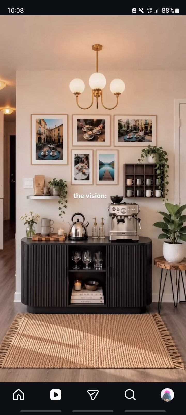 Café Parisien Minimaliste