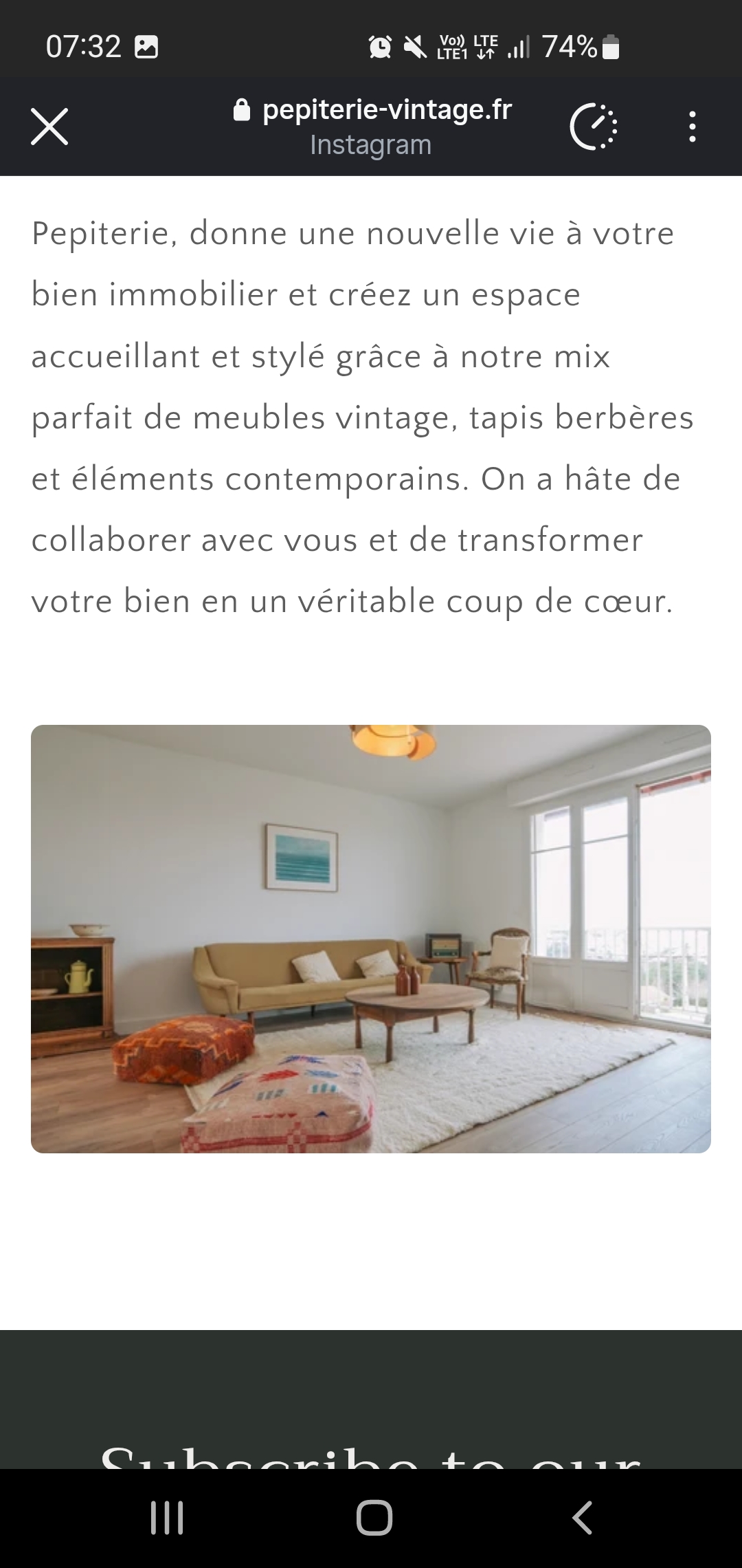Vintage Chaleureux Épuré