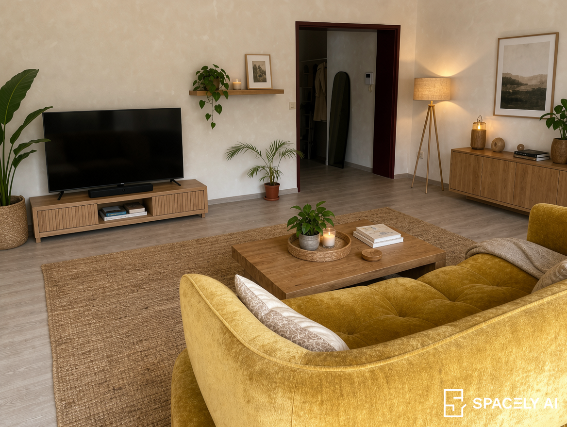 Scandinave Moutarde & Bois