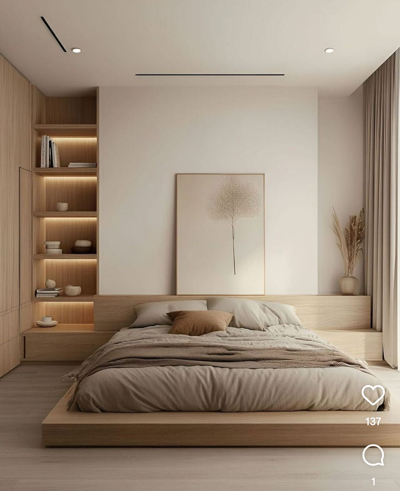 Minimalisme Japandi Lumineux — intérieur style Japandi sur Beyit