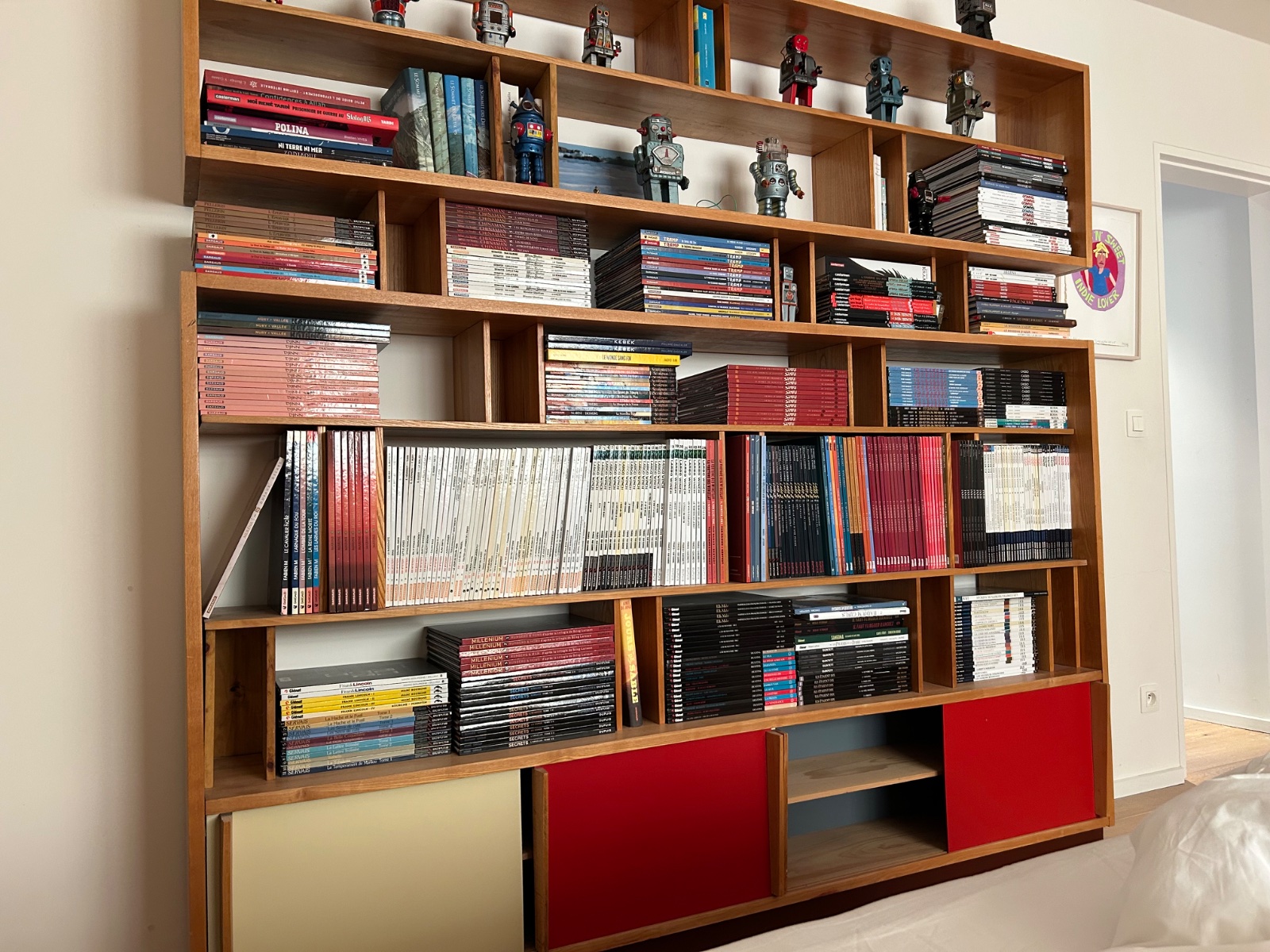 Bibliothèque Scandinave Colorée