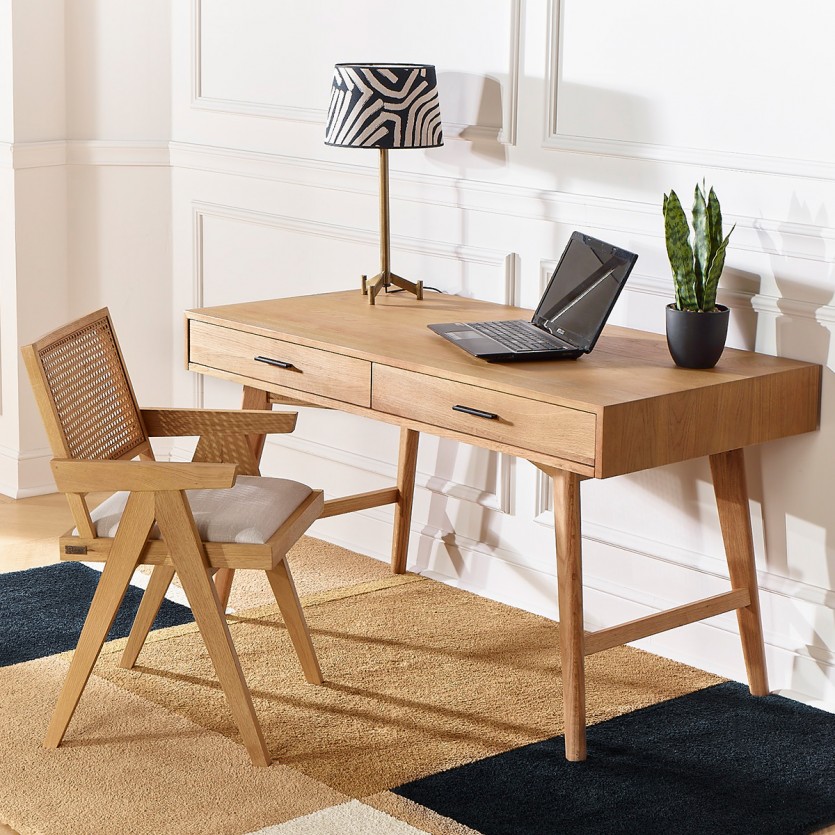Bureau chêne minimaliste di Alain van Havre — Beyit