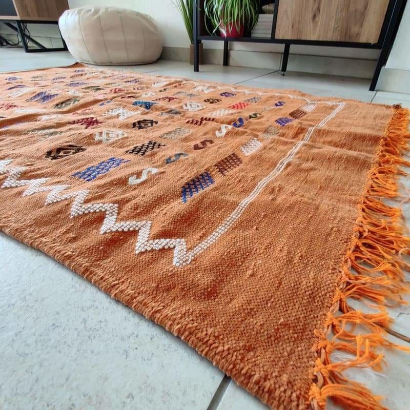 Tapis berbère terracotta di Artisan marocain — Beyit